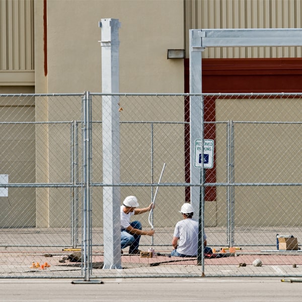 how much time can i rent the temporary fence for my construction site or event in Delano CA